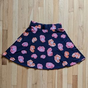 LOFT Lightweight Floral Skirt